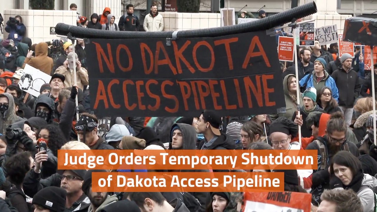 Dakota Access Pipeline On Hold