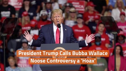 President Trump Tweets Against Bubba Wallace