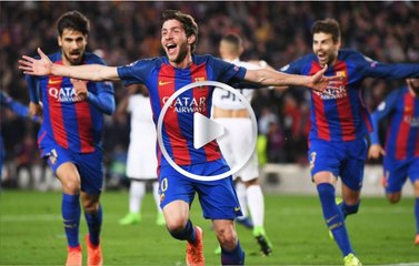 ¡Remontada histórica! Recordamos el 6to gol del Barcelona al París Saint-Germain