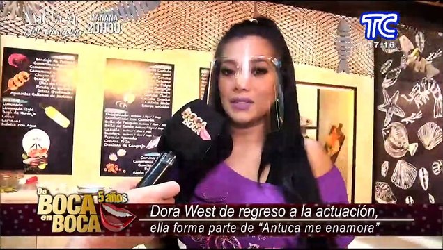 Entérese cuál es el personaje que interpretará Dora West en Antuca Me enamora