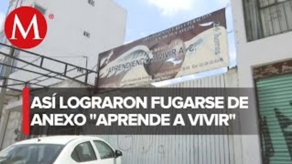 Disparan al aire para que 18 sujetos escapen de anexo en Puebla