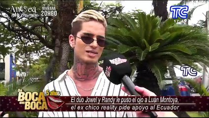 Dúo internacional Jowel y Randy le puso el ojo a Luan Montoya, ex chico reality