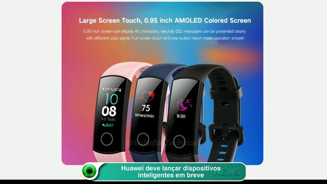 Huawei deve lançar dispositivos inteligentes em breve