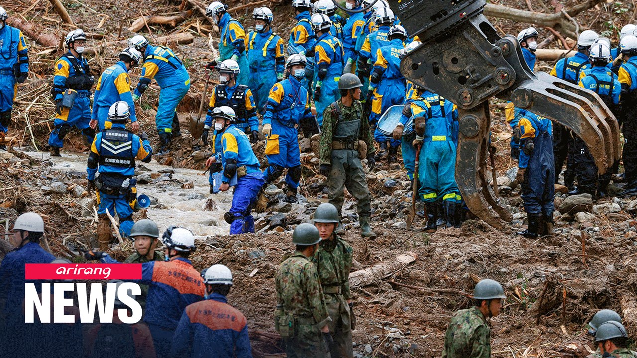 Torrential rain, flooding in Japan's Kyushu leaves at least 60 dead or missing