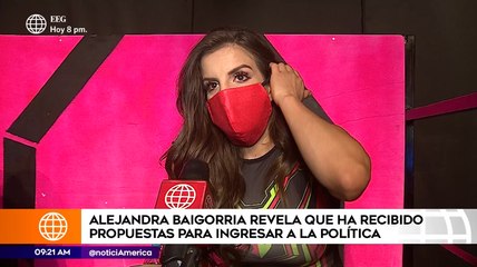 América Espectáculos: Alejandra Baigorria recibió propuestas para ingresar a la política