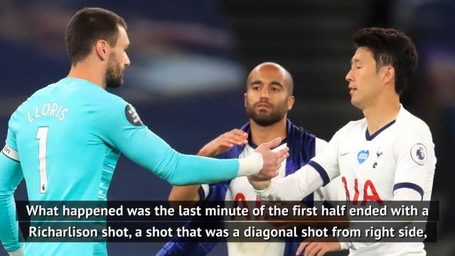 Mourinho 'very happy' to see Son-Lloris argument