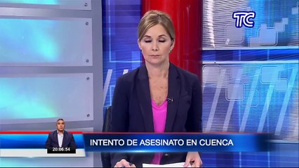 Policía Nacional detuvo a dos personas que dispararon a transeúnte en Cuenca