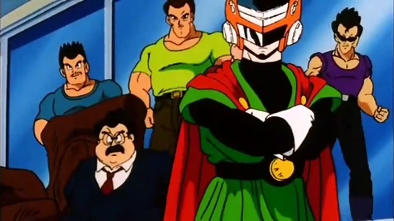 El gran saiyaman ayuda a videl