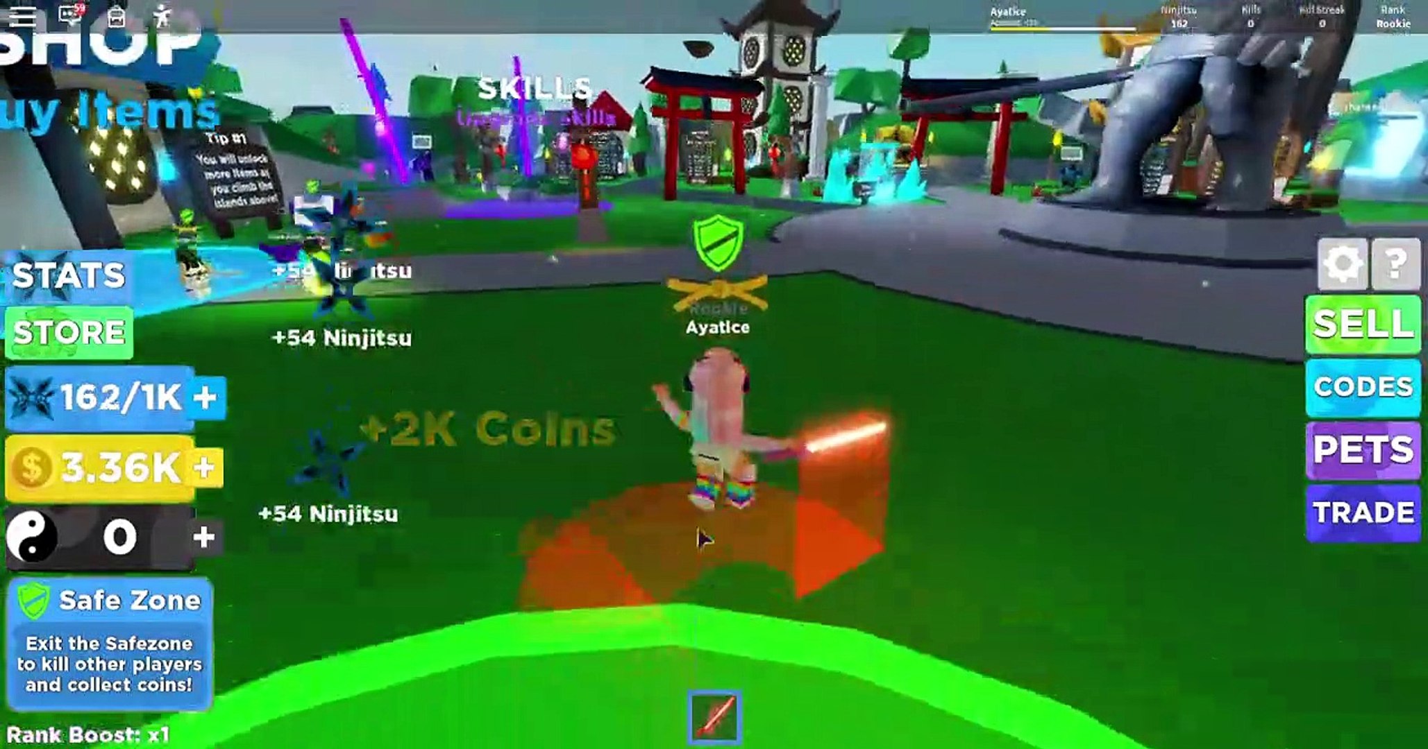 ⁣I BECAME A ROBLOX NINJA! IN ROBLOX!