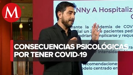 Menores de edad recuperados de coronavirus presentan repercusiones psicológicas