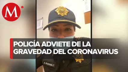 Testimonios de coronavirus: Policía contra covid-19