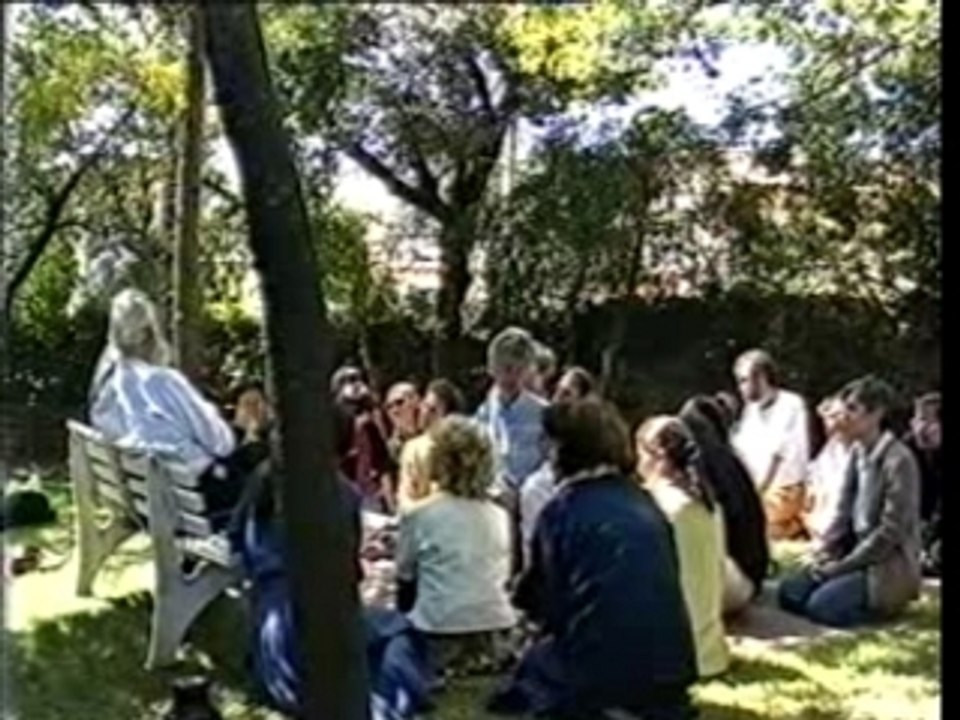 Font d'Isiere avec Arnaud Desjardins et Douglas Harding