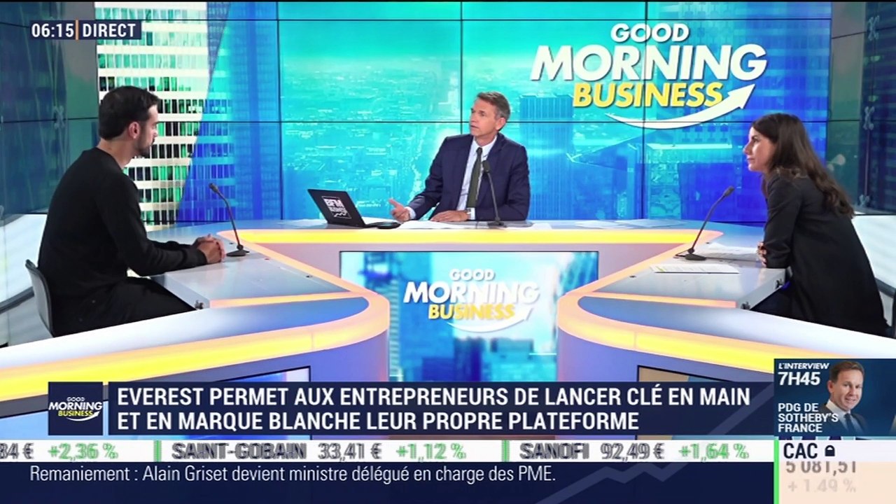 La  pépite: Everest est une solution logicielle sur abonnement qui permet de créer sa propre plateforme d'intermédiation, par Lorraine Goumot - 07/07