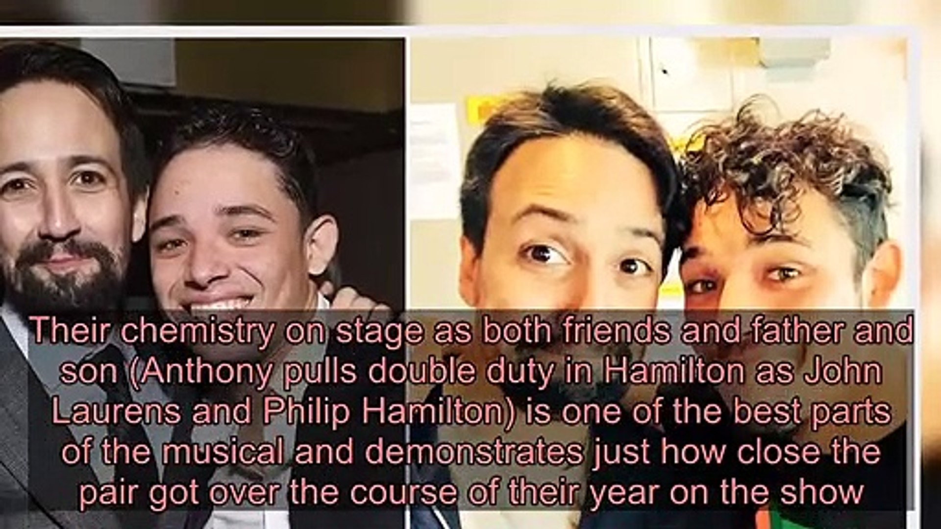 10 Times Lin Manuel Miranda and Anthony Ramos Proved They Were the Ultimate Duo