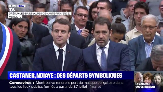 Castaner, Ndiaye... Les départs symboliques de deux figures fortes de la macronie