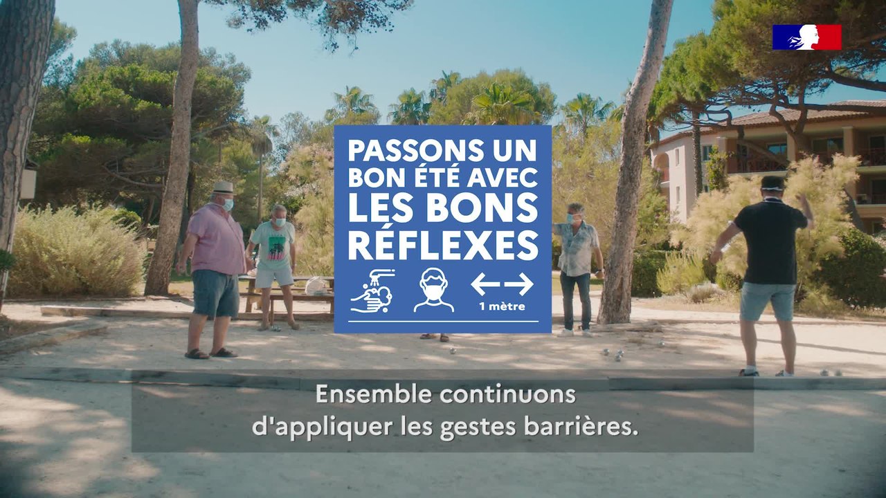 Covid-19 : Passons un bon été, gardons les bons réflexes
