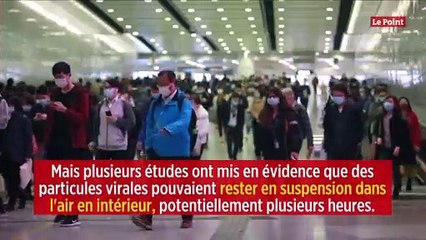 Coronavirus : des chercheurs alertent sur la transmission aérienne