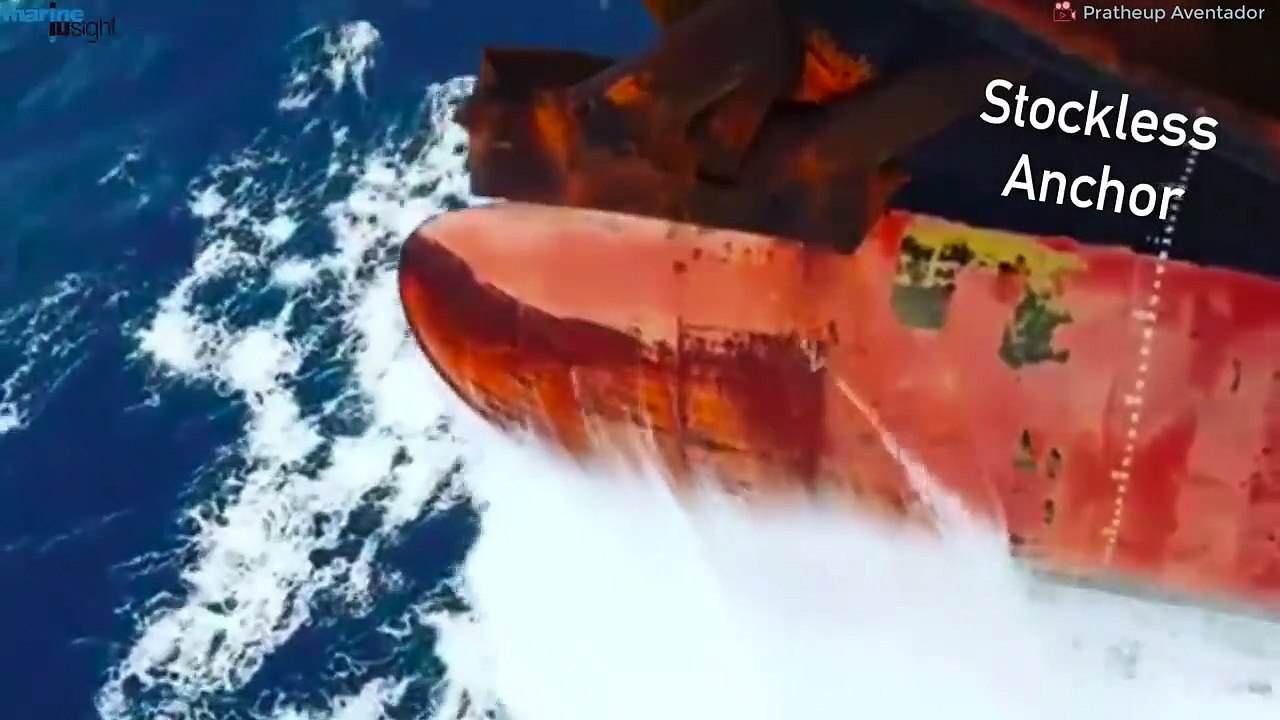 How Ship Anchor Works Procedure For Anchoring a Ship at Sea video