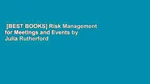 [BEST BOOKS] Risk Management for Meetings and Events by Julia Rutherford