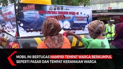 Mobil Cuci Tangan Keliling Ala Polres Bangkalan