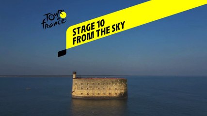 Tour de France 2020 - Étape 10 vue du ciel / Stage 10 from the sky :  Île d'Oléron - Île de Ré