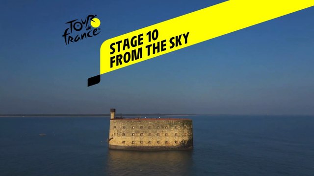 Tour de France 2020 - Étape 10 vue du ciel / Stage 10 from the sky : Île d'Oléron - Île de Ré