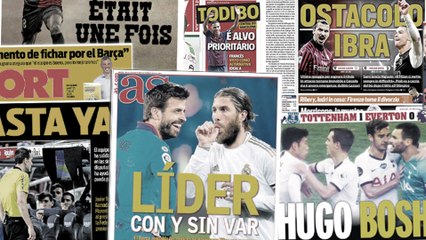 La guerre fait rage entre Barcelone et Madrid, l'altercation entre Lloris et Son surprend l'Angleterre