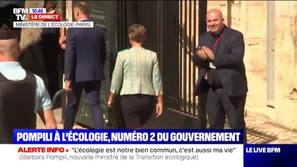 Download Video: Après la passation de pouvoirs, Élisabeth Borne quitte le ministère de l'Écologie