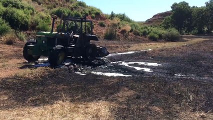 Feu à Vitrolles : l’incendie de champs est terminé