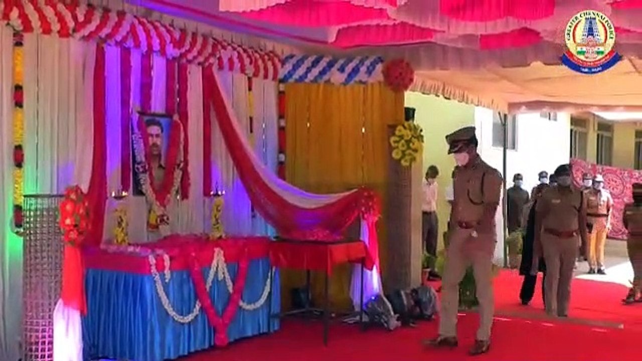 காவலர் எம்.நாகராஜன் அவர்களின் திருவுருவப் படத்த...