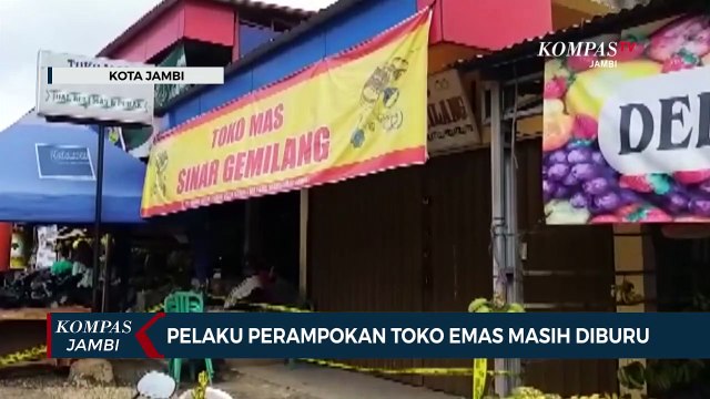Pelaku Perampokan Toko Emas Masih Diburu