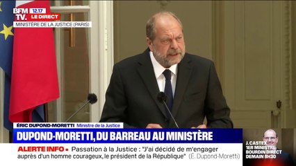 Éric Dupond-Moretti aux magistrats: "Je ne fais de guerre à personne"