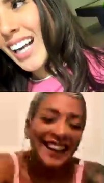 PAULA ARIAS Y YAHAIRA PLASENCIA HACEN INSTAGRAM LIVE JUNTAS 13.07.2020