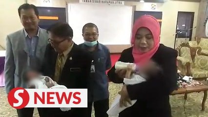 Abandoned baby girls named by Kedah royalty