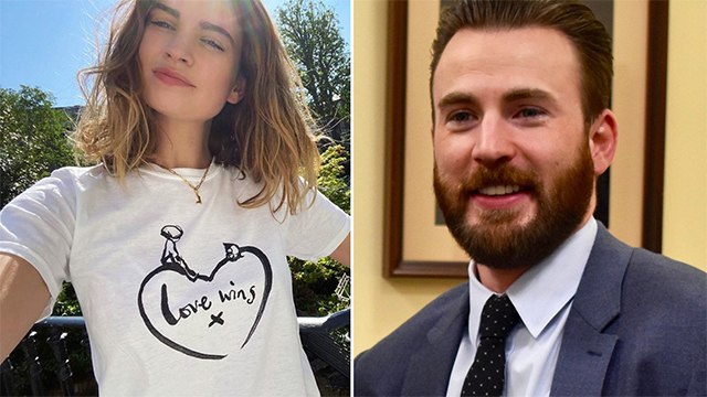 Are Chris Evans & Lily James The New IT Couple Of Hollywood