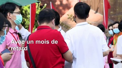 Stress, masque et Covid-19: les lycéens chinois passent le bac
