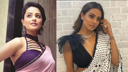 Anita Hassanandani के Stylish Blouse और Saree Look में ढ़ाया कहर Anita Hassanandani Boldsky