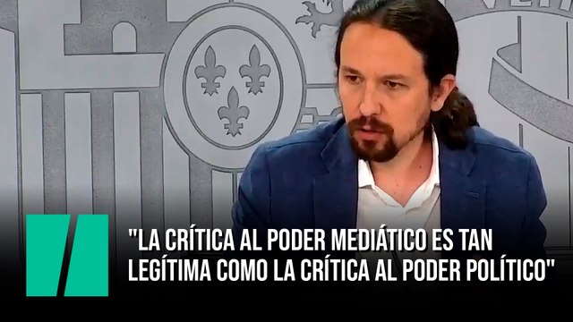 La crítica al poder mediático es tan legítima como la crítica al poder político