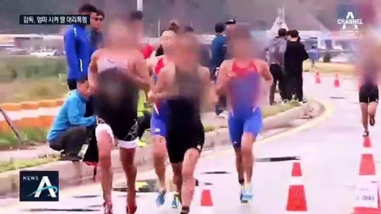 故 최숙현 감독 기행…엄마 불러서 “딸 뺨을 때려라”