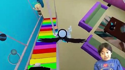 RYAN & DADDY SURVIVING EVIL DAYCARE! Let’s Play Roblox Daycare Story