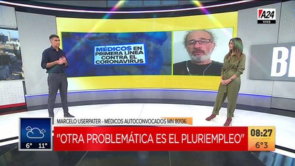 Médicos, en la primera línea de fuego