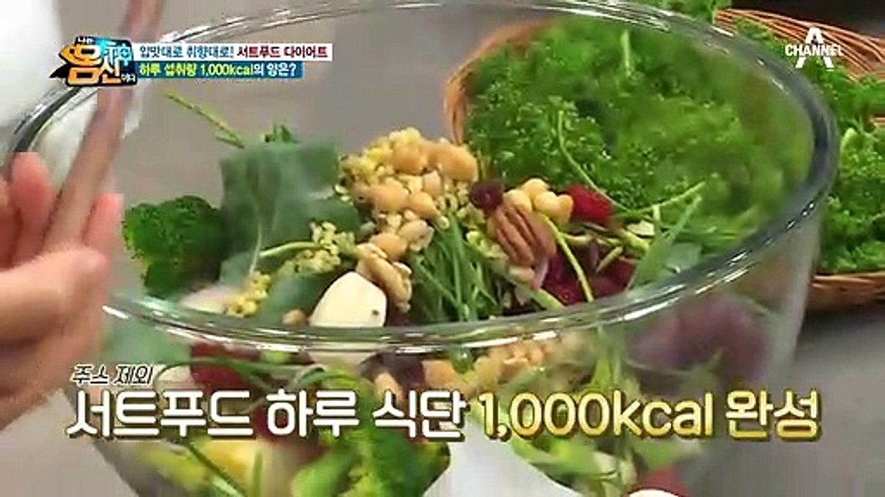 서트푸드 다이어트 하루 식단 대공개! "하루 종일 갖고 다니면서 먹어야 할 것 같아"