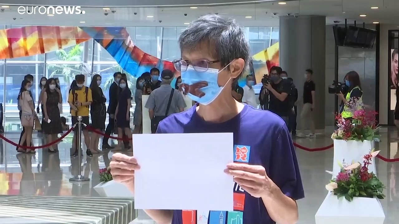 Protestas contra la nueva ley de seguridad promulgada por China en Hong Kong