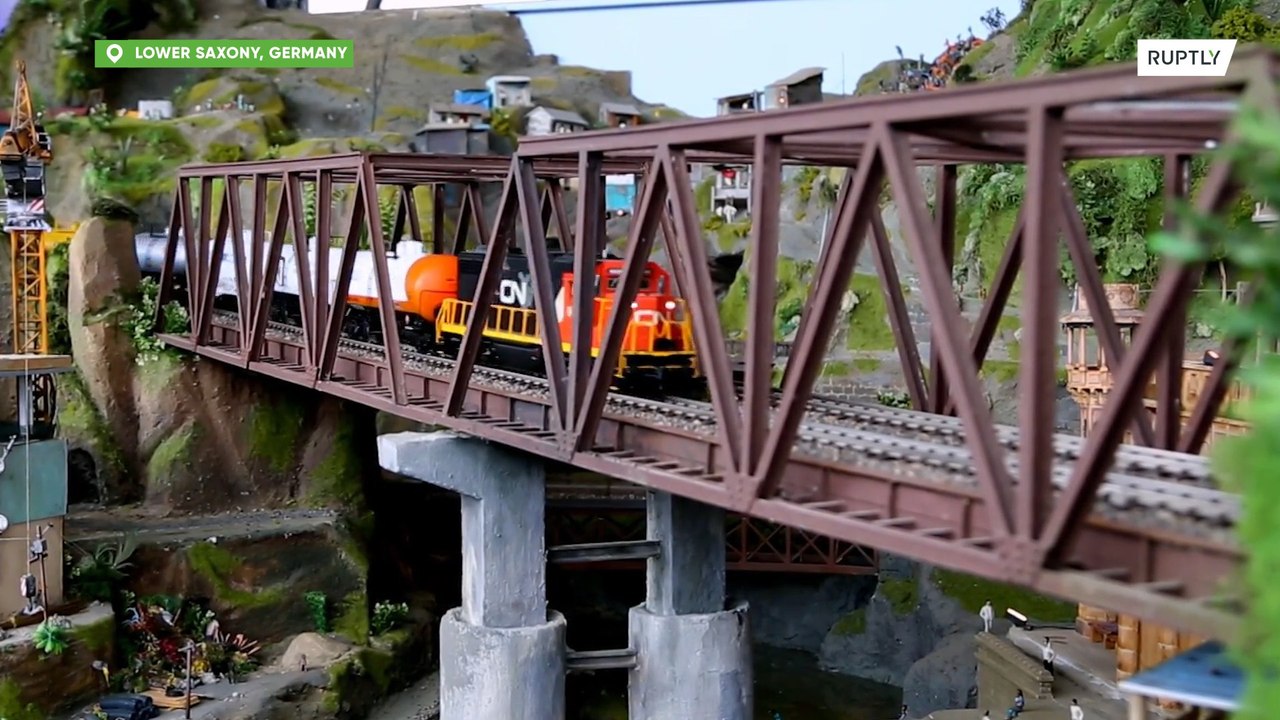 See the world’s next largest model train set in Bispingen video