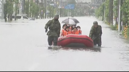 'Time running out': Japan keeps searching for flooding survivors