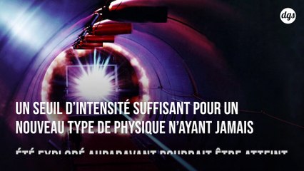 Des lasers si puissants qu'ils pourraient nous permettre d'explorer un nouveau type de physique