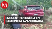 Sedena halla 400 kilos de cocaína; estaría ligada a avioneta incendiada en QRoo