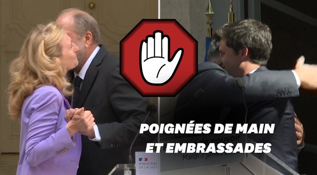 Les gestes barrières, grands absents des passations aux ministères