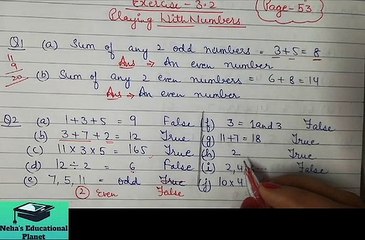 Ch-3 (Part 7): Playing With Numbers-Class 6 Maths | संख्याओं के साथ खेलना | Sankhyaon ke sath khelna