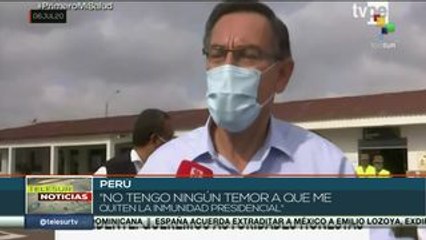 Martín Vizcarra: no tengo temor a pérdida de inmunidad presidencial